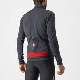 CASTELLI Cycling winter long sleeve jersey - PURO 3 - grey