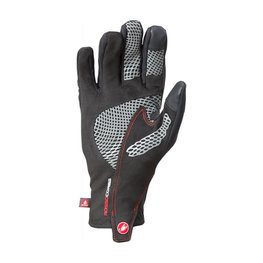CASTELLI Cycling long-finger gloves - SPETTACOLO ROS - black