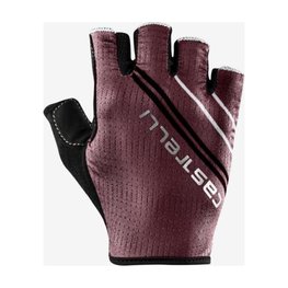 CASTELLI Cycling fingerless gloves - DOLCISSIMA 2 W - bordeaux