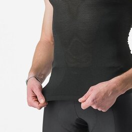 CASTELLI Cycling tank top - CORE SEAMLESS - black