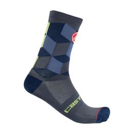 CASTELLI Cyclingclassic socks - UNLIMITED 15 - blue