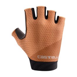 CASTELLI Cycling fingerless gloves - ROUBAIX GEL 2W - orange