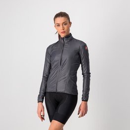 CASTELLI Cycling windproof jacket - ARIA SHELL W - grey