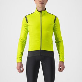 CASTELLI Cycling thermal jacket - ALPHA ROS 2 LIGHT - light green