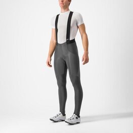 CASTELLI Cycling long bib trousers - SORPASSO ROS - grey