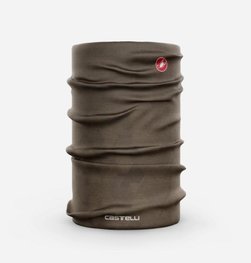 CASTELLI Cycling neckwarmer - PRO THERMAL - brown