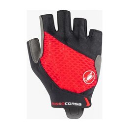 CASTELLI Cycling fingerless gloves - ROSSO CORSA 2 W - red