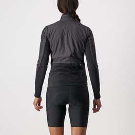 CASTELLI Cycling windproof jacket - UNLIMITED W PUFFY - grey