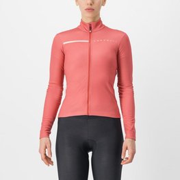 CASTELLI Cycling winter long sleeve jersey - SINERGIA 2 - red