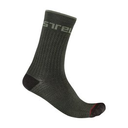 CASTELLI Cyclingclassic socks - DISTANZA 20 - green