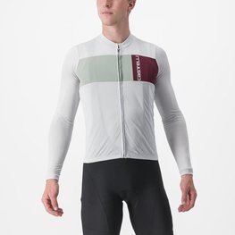 CASTELLI Cycling summer long sleeve jersey - PROLOGO 7 - grey