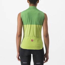 CASTELLI Cycling sleeveless jersey - VELOCISSIMA - light green
