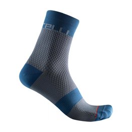 CASTELLI Cyclingclassic socks - VELOCISSIMA 12 - blue