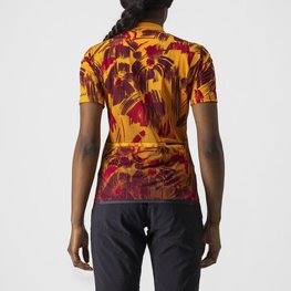 CASTELLI Cycling short sleeve jersey - UNLTD SENTIERO - orange/red