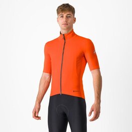 CASTELLI Cycling short sleeve jersey - PERFETTO ROS 2 WIND - orange