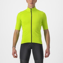 CASTELLI Cycling short sleeve jersey - PERFETTO ROS 2 WIND - light green