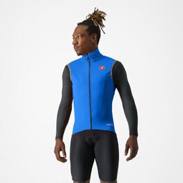 CASTELLI Cycling gilet - PERFETTO ROS 2 - blue