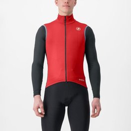 CASTELLI Cycling gilet - PERFETTO RoS 2 - red