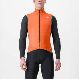CASTELLI Cycling gilet - PERFETTO RoS 2 - orange