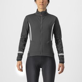 CASTELLI Cycling thermal jacket - DINAMICA 2 - black