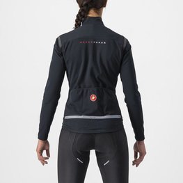 CASTELLI Cycling thermal jacket - PERFETTO ROS 2 W - black