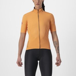 CASTELLI Cycling short sleeve jersey - PERFETTO ROS 2 W WIND - orange
