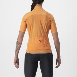 CASTELLI Cycling short sleeve jersey - PERFETTO ROS 2 W WIND - orange