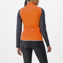 CASTELLI Cycling gilet - PERFETTO RoS 2 W - orange