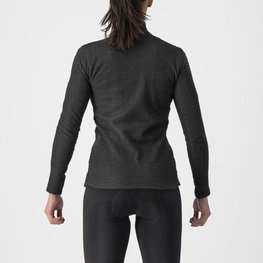 CASTELLI Cycling long sleeve t-shirt - COLD DAYS W 2ND LAYER - black