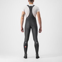 CASTELLI Cycling long bib trousers - SEMIFREDDO - black