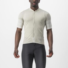 CASTELLI Cycling short sleeve jersey - UNLIMITED TERRA - ivory