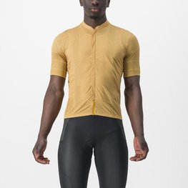 CASTELLI Cycling short sleeve jersey - UNLIMITED TERRA - yellow