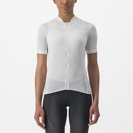 CASTELLI Cycling short sleeve jersey - ANIMA - white
