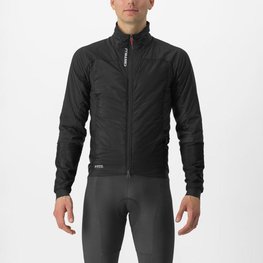 CASTELLI Cycling thermal jacket - FLY TERMAL - black