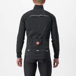 CASTELLI Cycling thermal jacket - GAVIA LITE - black