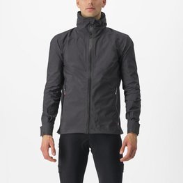 CASTELLI Cycling thermal jacket - TRAIL GT - grey