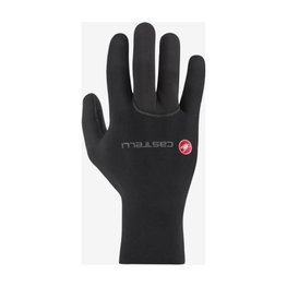 CASTELLI Cycling long-finger gloves - DILUVIO ONE - black