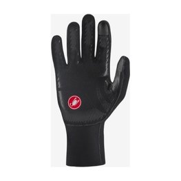 CASTELLI Cycling long-finger gloves - DILUVIO ONE - black