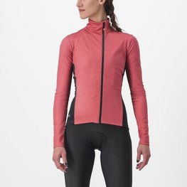CASTELLI Cycling thermal jacket - TRANSITION 2 W - red
