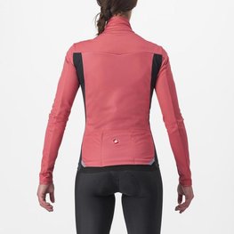 CASTELLI Cycling thermal jacket - TRANSITION 2 W - red
