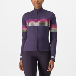CASTELLI Cycling winter long sleeve jersey - OTTANTA - purple