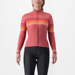 CASTELLI Cycling winter long sleeve jersey - OTTANTA - red