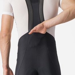 CASTELLI Cycling bib shorts - ESPRESSO - black