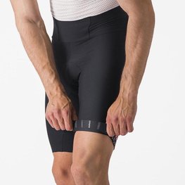 CASTELLI Cycling shorts without bib - ESPRESSO - black