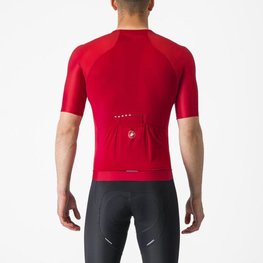 CASTELLI Cycling short sleeve jersey - AERO RACE 7.0 - red
