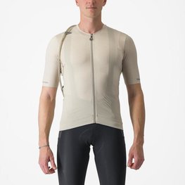 CASTELLI Cycling short sleeve jersey - UNLIMITED PRO - ivory