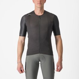 CASTELLI Cycling short sleeve jersey - UNLIMITED PRO - anthracite