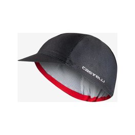 CASTELLI Cycling hat - ROSSO CORSA 2 - black
