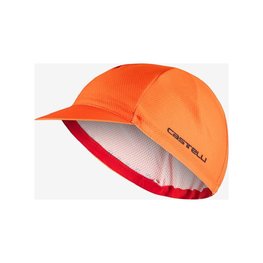 CASTELLI Cycling hat - ROSSO CORSA 2 - orange