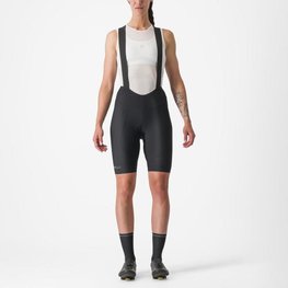 CASTELLI Cycling bib shorts - ESPRESSO W DT - black
